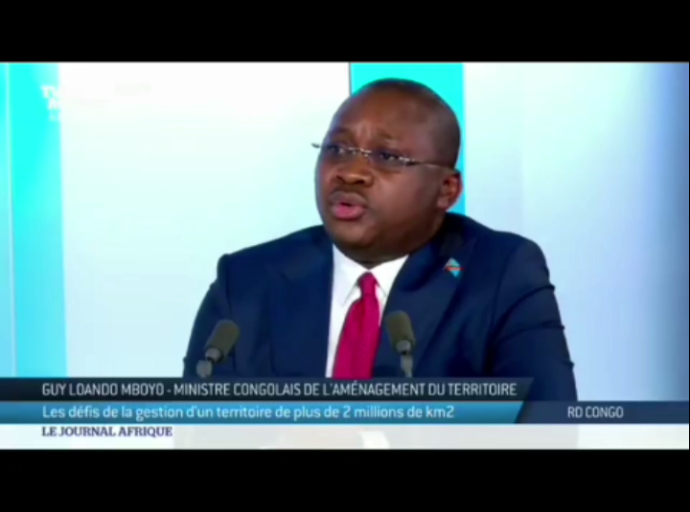 Sur le plateau de TV5 Afrique, Guy Loando : ‘’ la Loi sur l'Aménagement du Territoire met fin à l’impunité qui a causé des drames humains et freiné le développement’’